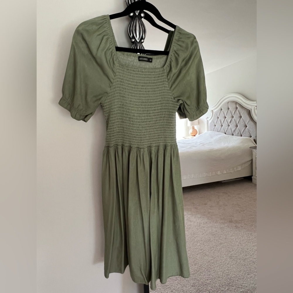 Sage dress